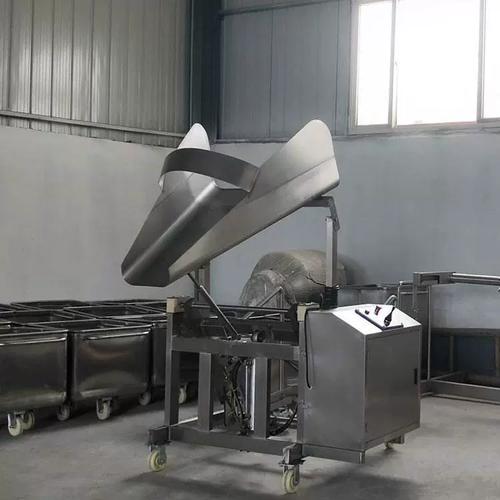 供應液壓滾揉機上料機 真空滾揉配套提升機 移動式液壓上料機